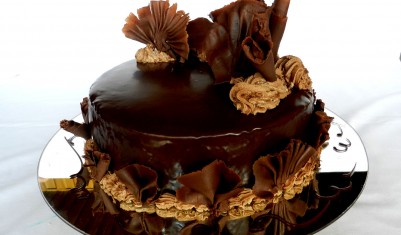 Torta Bomba de chocolate.