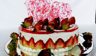  Gateau de frutillas